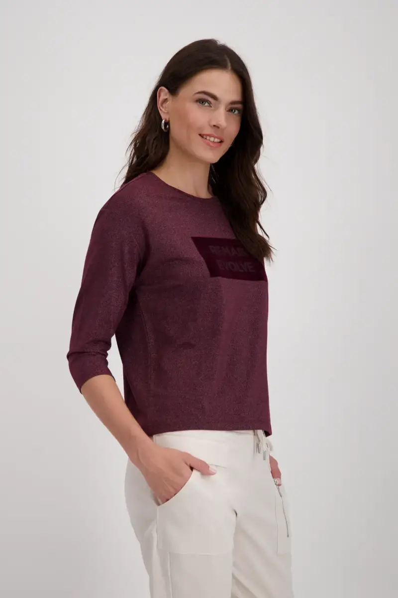 Monari Shirt mit Lurex Top Angebot