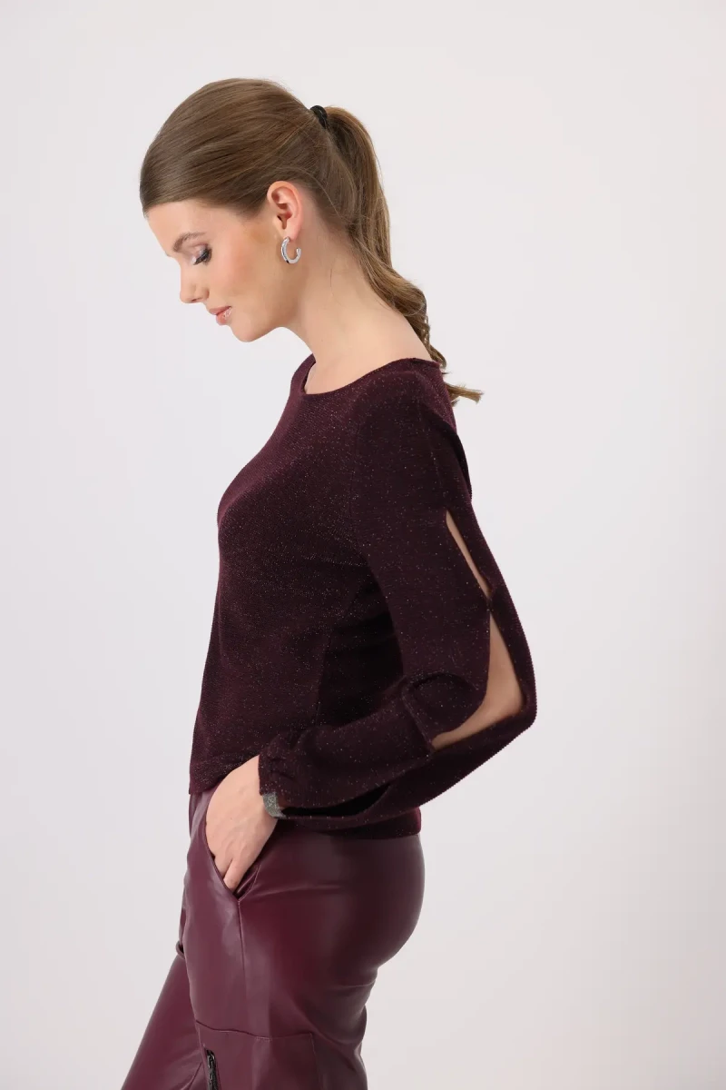 Monari Linksstrick Pullover Große Rabatte