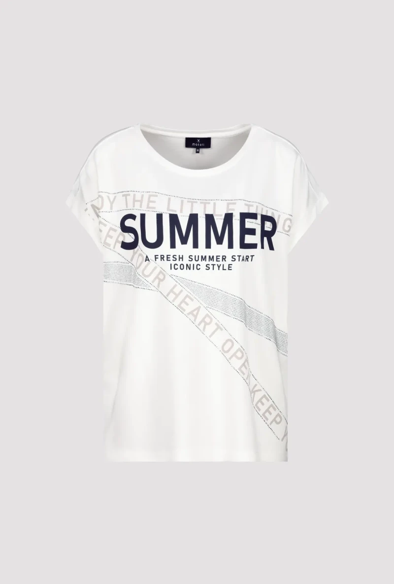Monari Shirt mit Schrift Saisonale Angebote