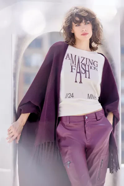 Monari T-Shirt mit Frauen Print Räumungsverkauf