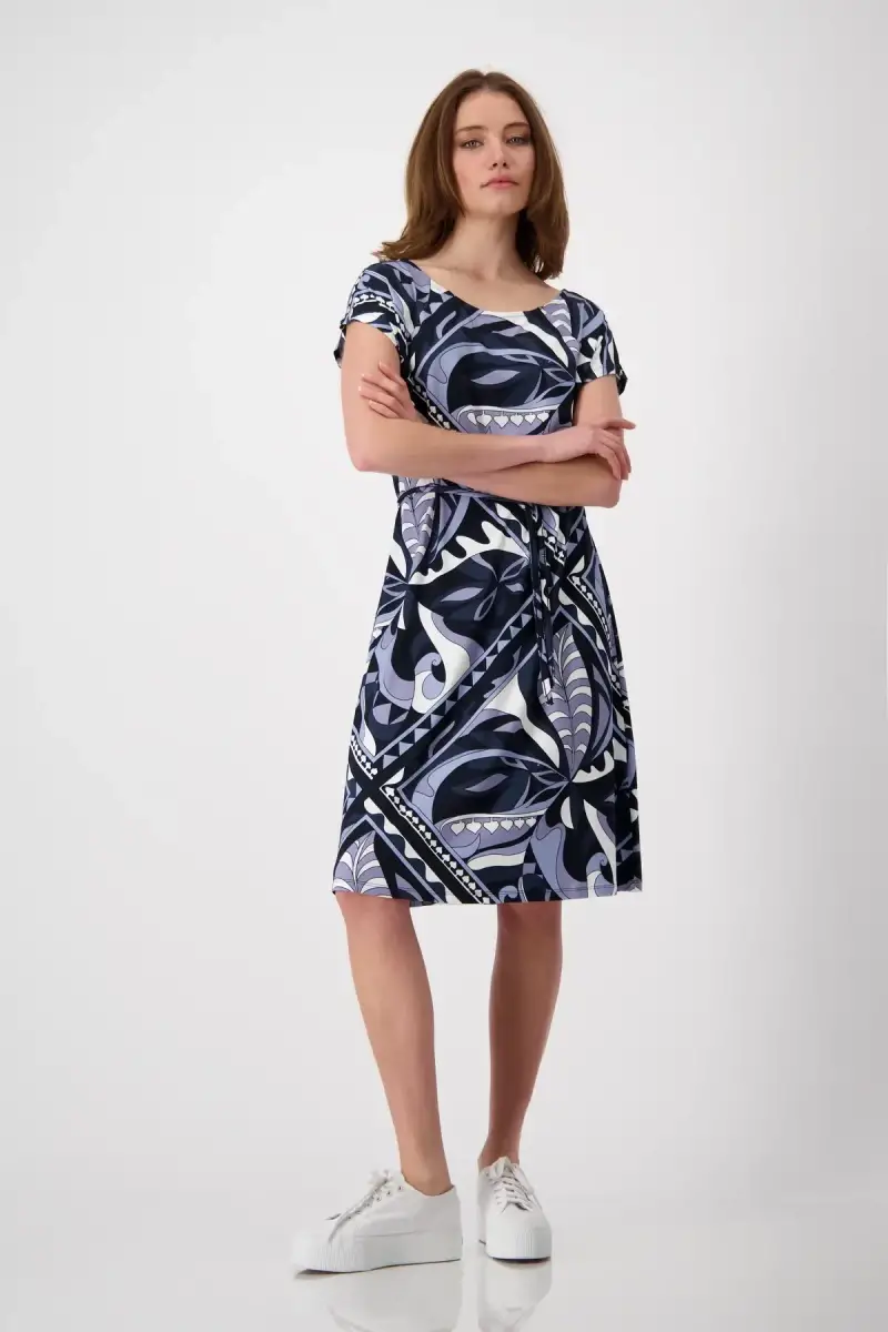 Monari Kleid mit Ornamentmuster Super Sparpreis