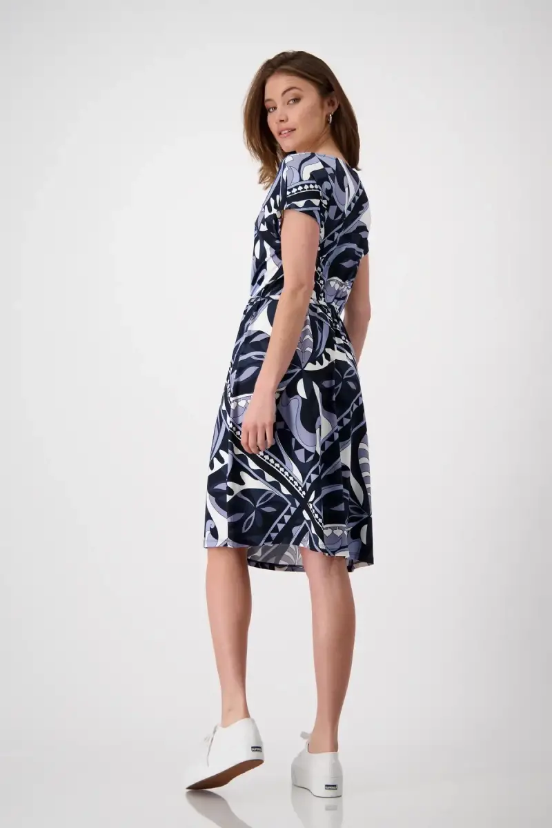 Monari Kleid mit Ornamentmuster Super Sparpreis