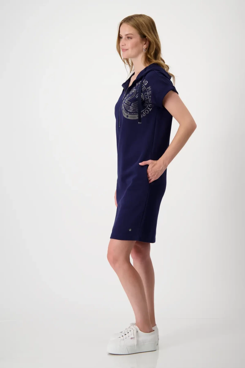 Monari Sweatkleid mit Kapuze Bis zu 65% Rabatt