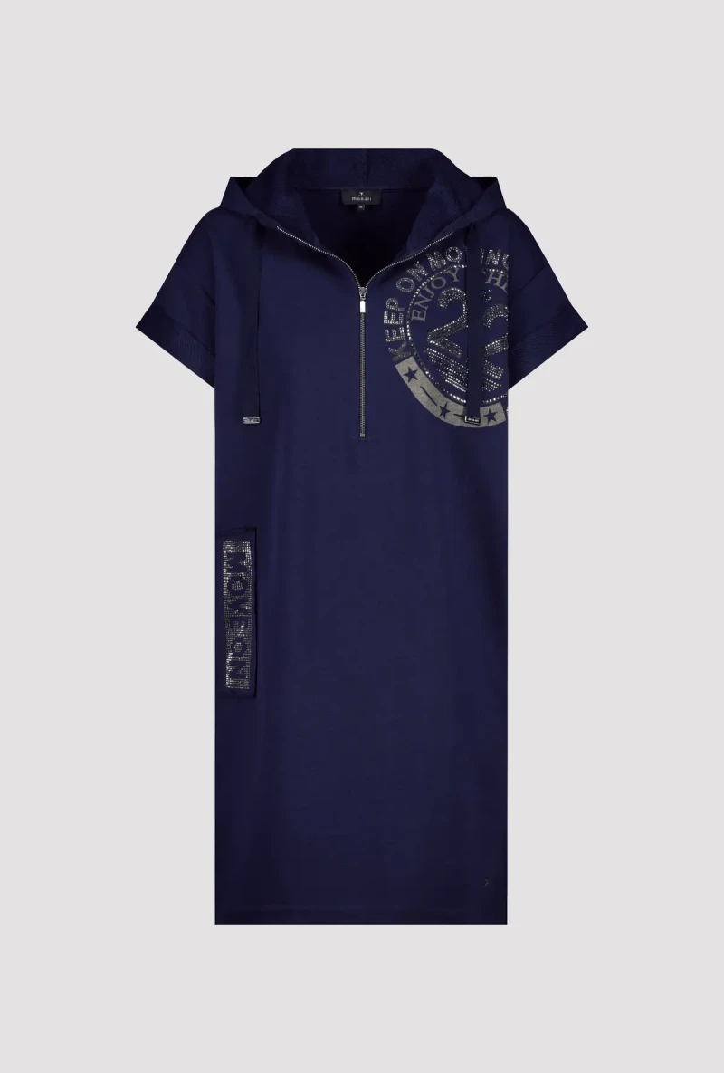 Monari Sweatkleid mit Kapuze Bis zu 65% Rabatt