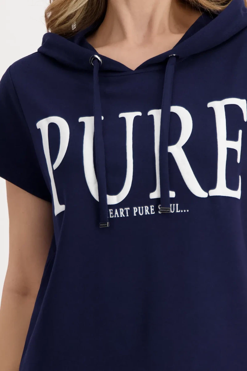 Monari Sweatshirt mit 3D Schrift im Angebot