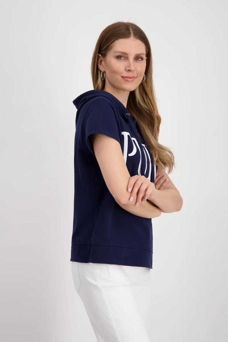 Monari Sweatshirt mit 3D Schrift im Angebot