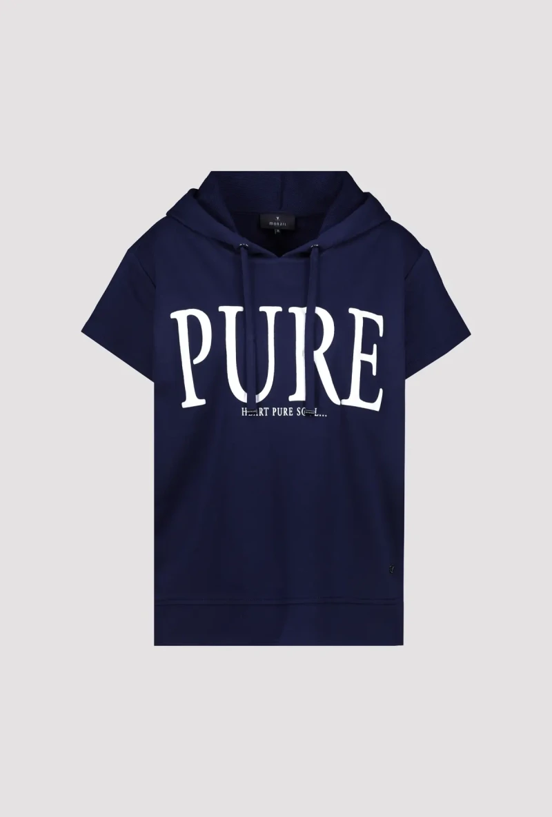 Monari Sweatshirt mit 3D Schrift im Angebot