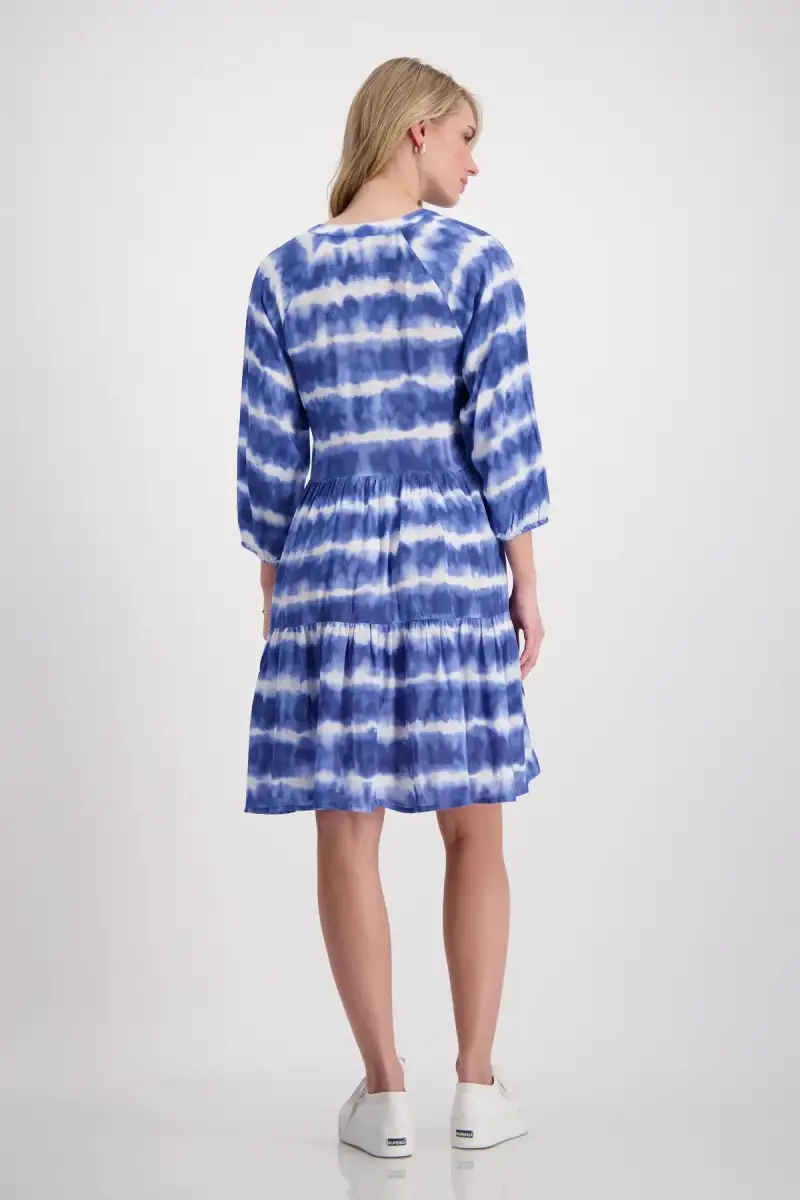 Monari Kleid mit Volants Günstiger Verkauf