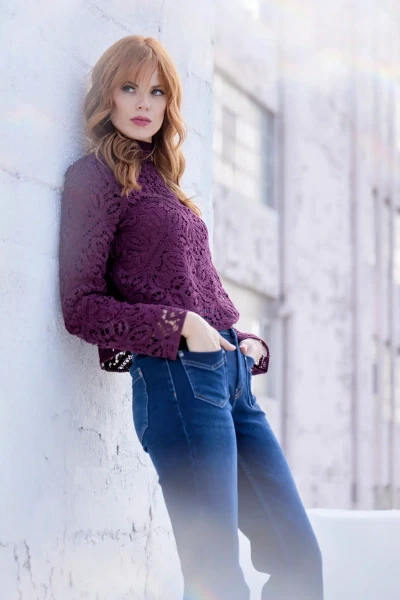 Monari Shirt mit Paisleymuster Großer Ausverkauf