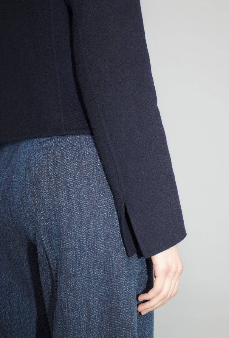 Odeeh Double Face Jacke, Navy Räumungsverkauf