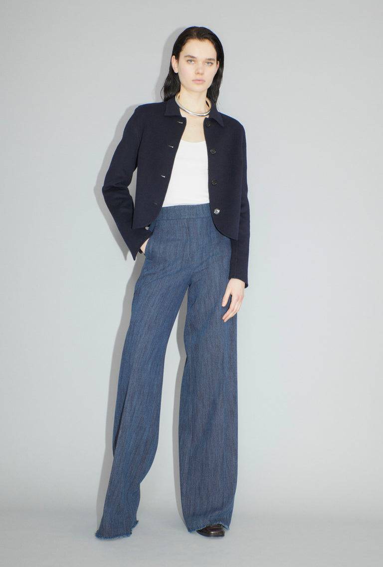 Odeeh Double Face Jacke, Navy Räumungsverkauf