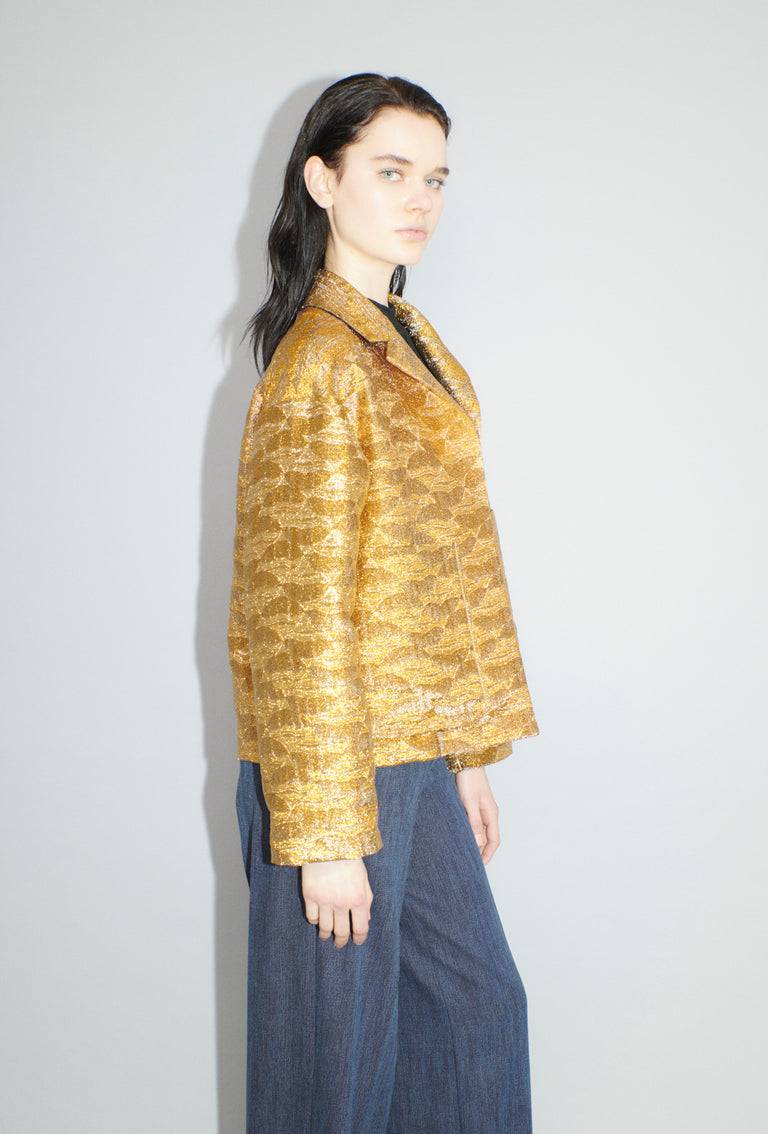 Odeeh Golden Flood Jacke, Gold Super Sparpreis