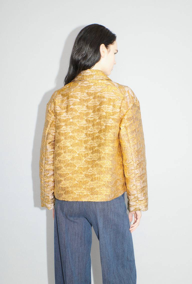 Odeeh Golden Flood Jacke, Gold Super Sparpreis