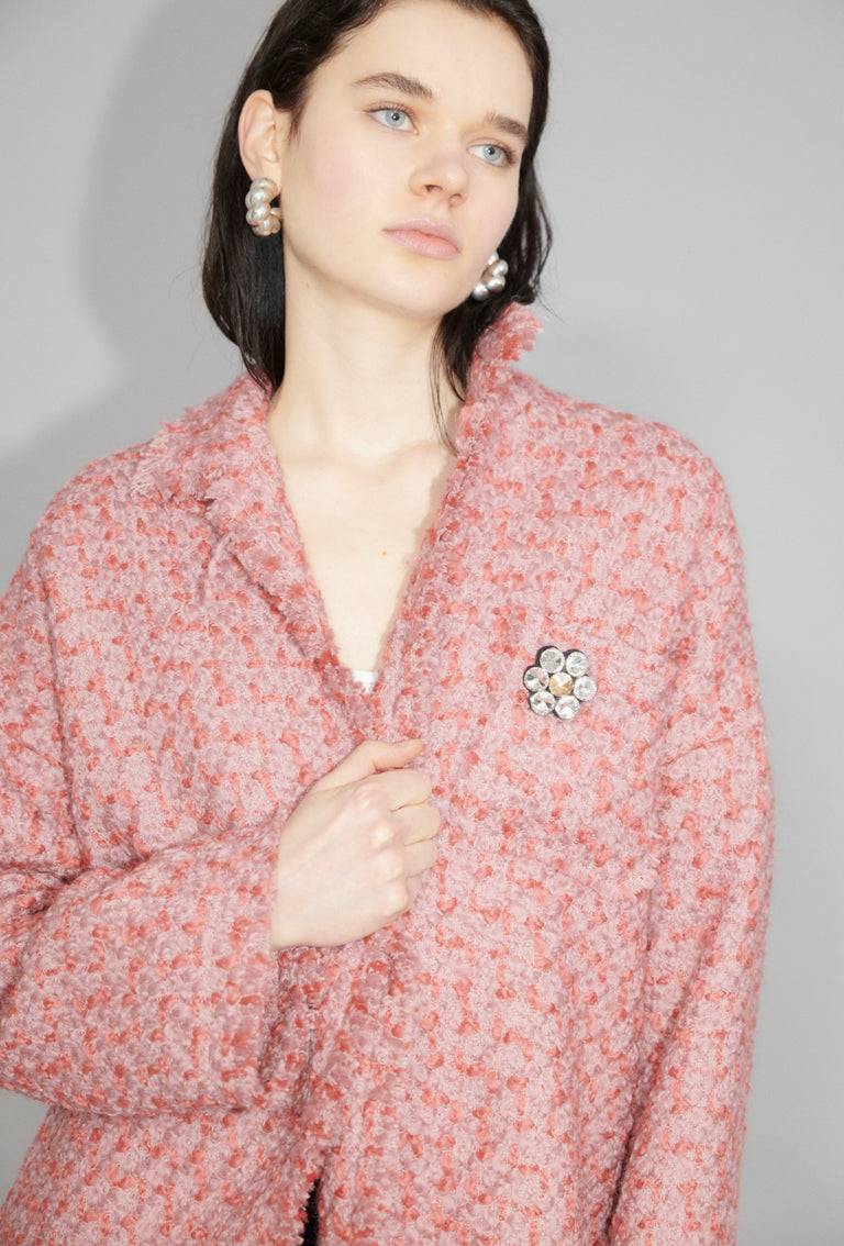 Odeeh Bouclé Tweed Jacke, Dahlia JETZT KAUFEN