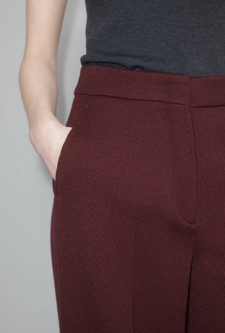 Odeeh Cavalry Twill Hose, Burgundy Nur für heute