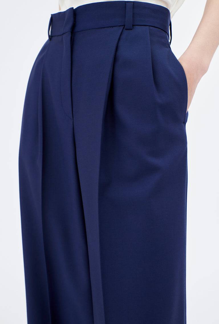 Odeeh Soft Wool Gabardine Hose, Ink Nur noch ein Tag übrig