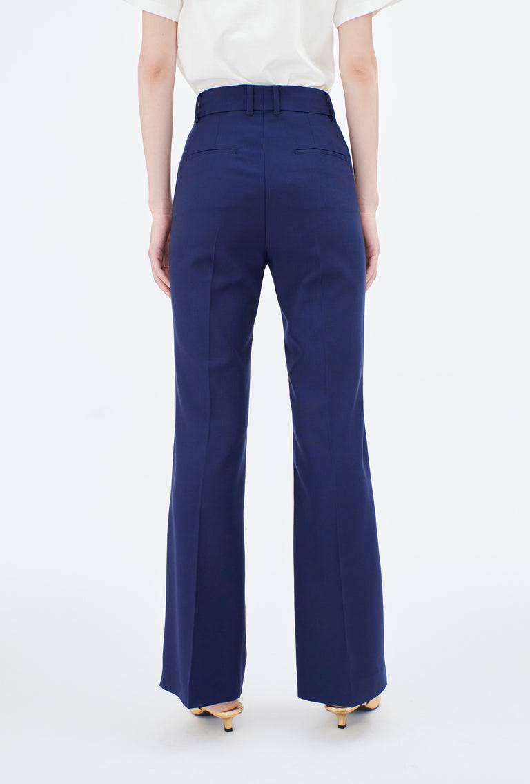 Odeeh Soft Wool Gabardine Hose, Ink Clearance-Verkauf