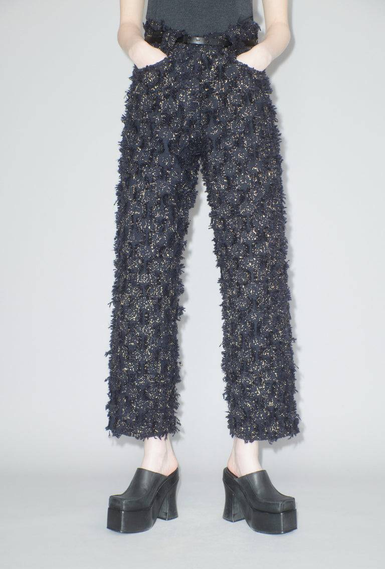 Odeeh Gold Sprinkled Fringes Hose, Midnight Begrenzt auf 3 Tage