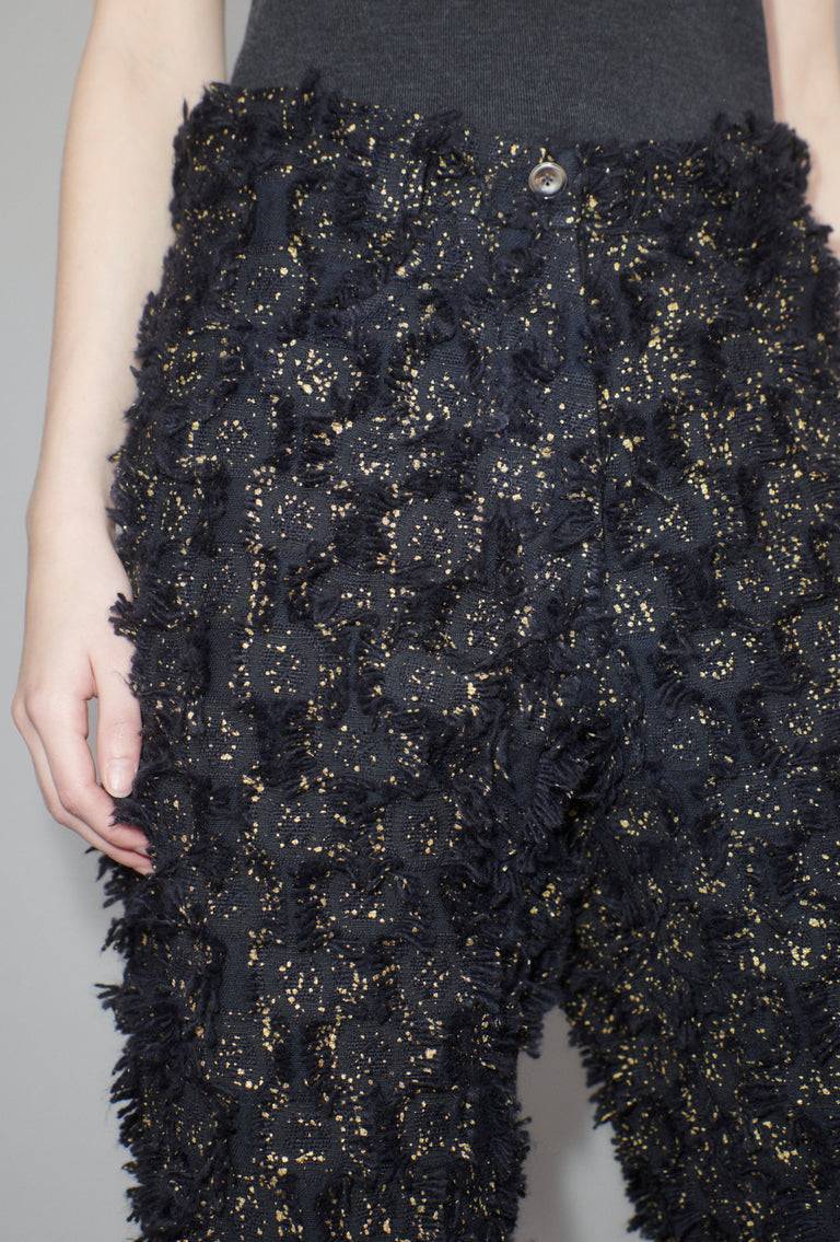 Odeeh Gold Sprinkled Fringes Hose, Midnight Begrenzt auf 3 Tage