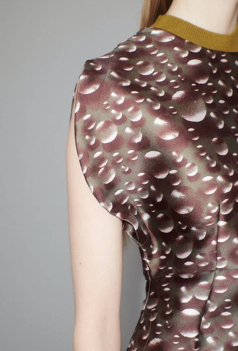 Odeeh Glass Bubbles Top, Aubergine Fabrik Onlineshop