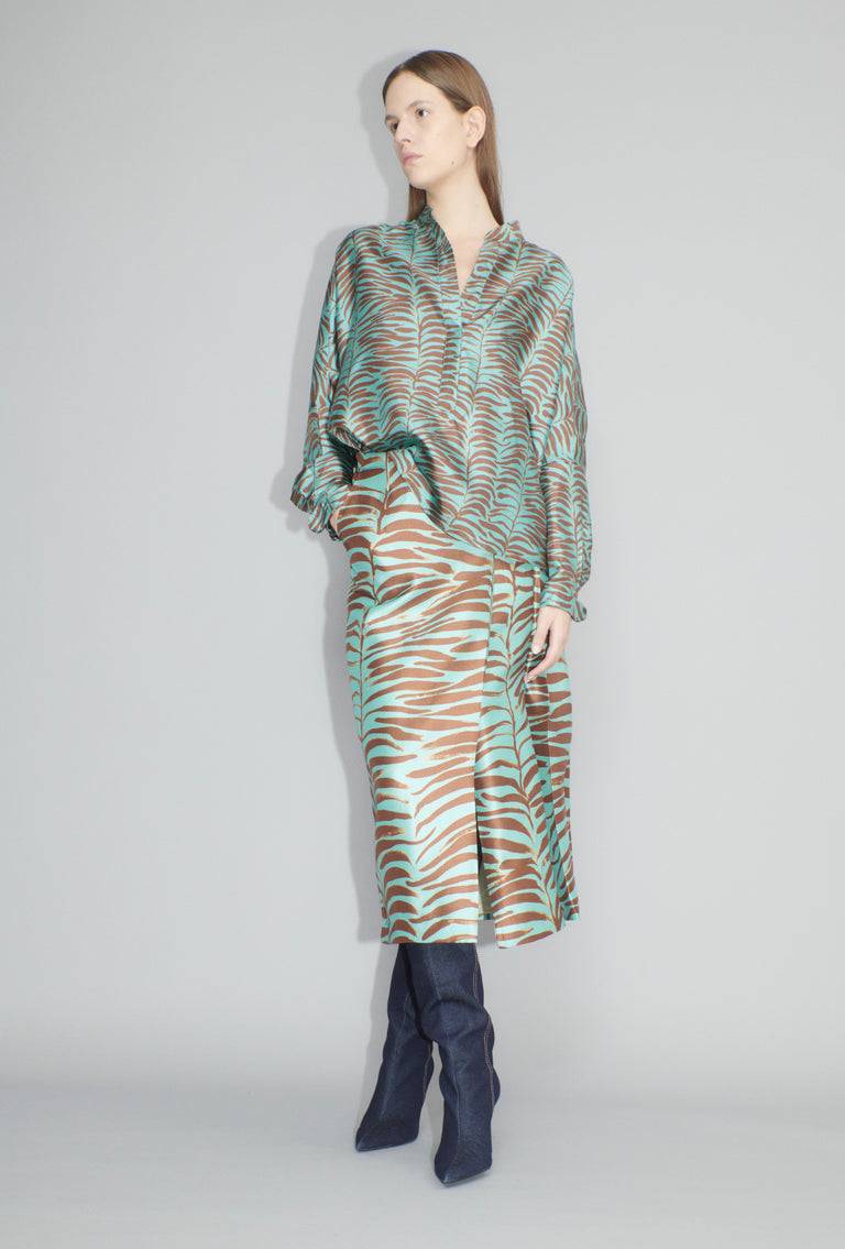 Odeeh Op-Art Tree Bluse, Shellac Günstig kaufen