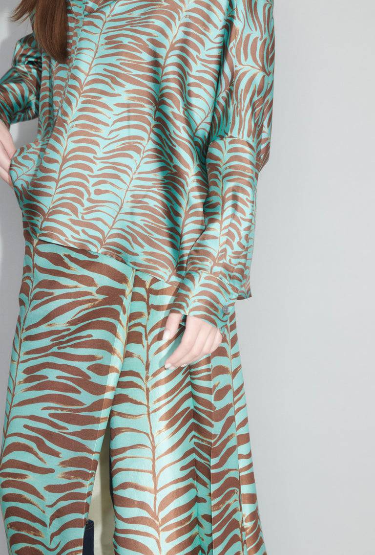 Odeeh Op-Art Tree Bluse, Shellac Günstig kaufen
