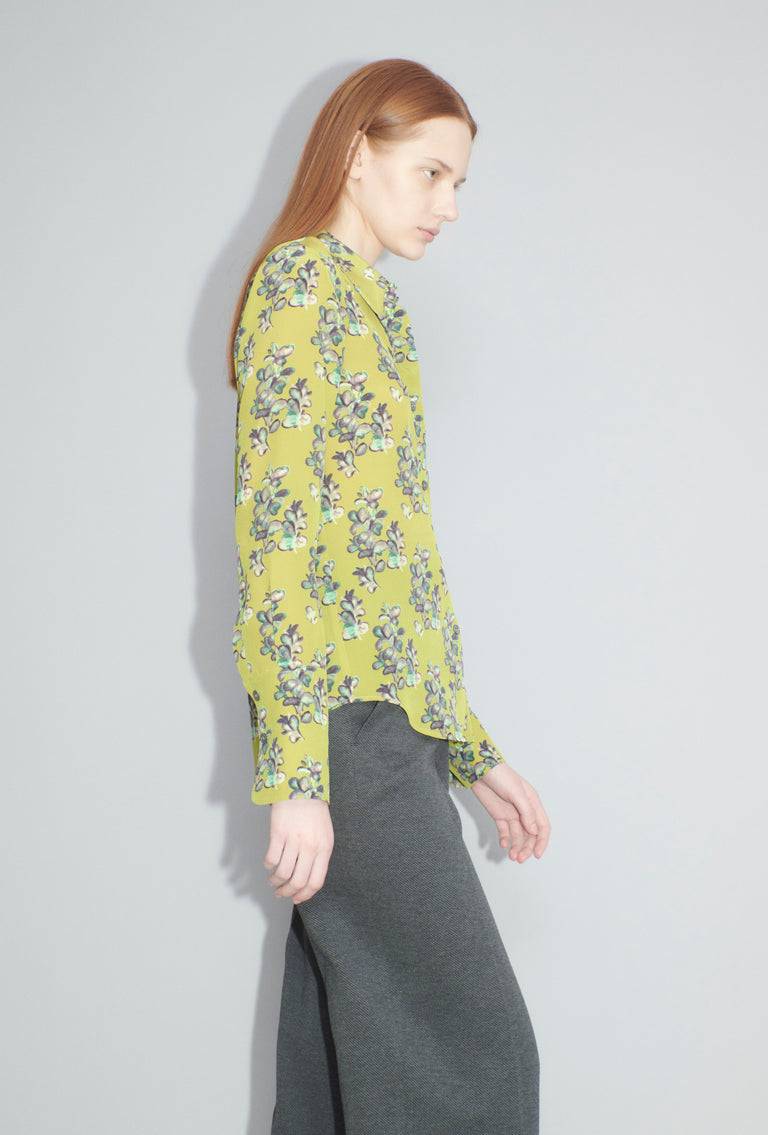 Odeeh Painted Blossoms Bluse, Citrine Weihnachtsangebot