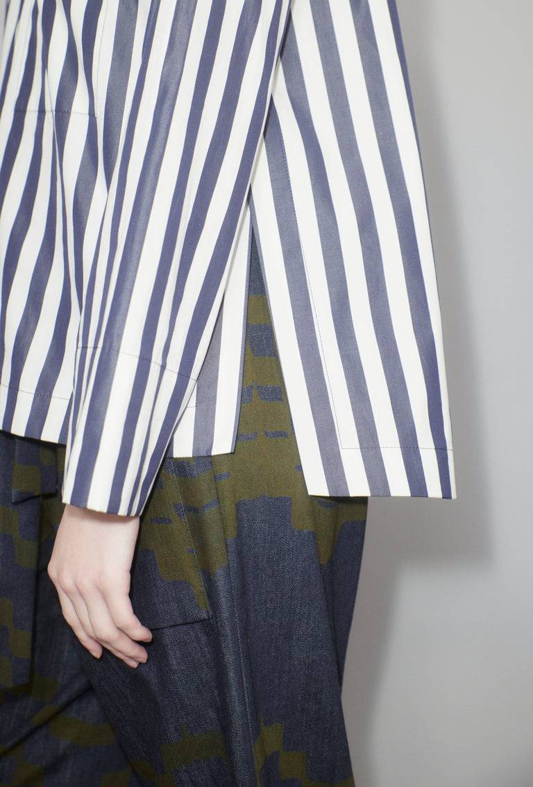 Odeeh Shirt Stripe Bluse, Navy White Vatertagsangebot