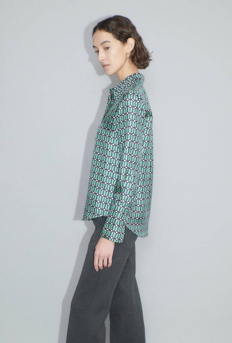 Odeeh Cuboids Bluse, Murano Super Sparpreis