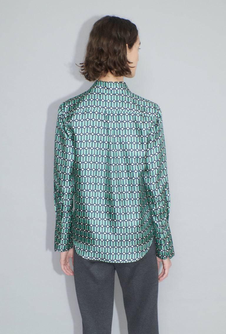 Odeeh Cuboids Bluse, Murano Super Sparpreis