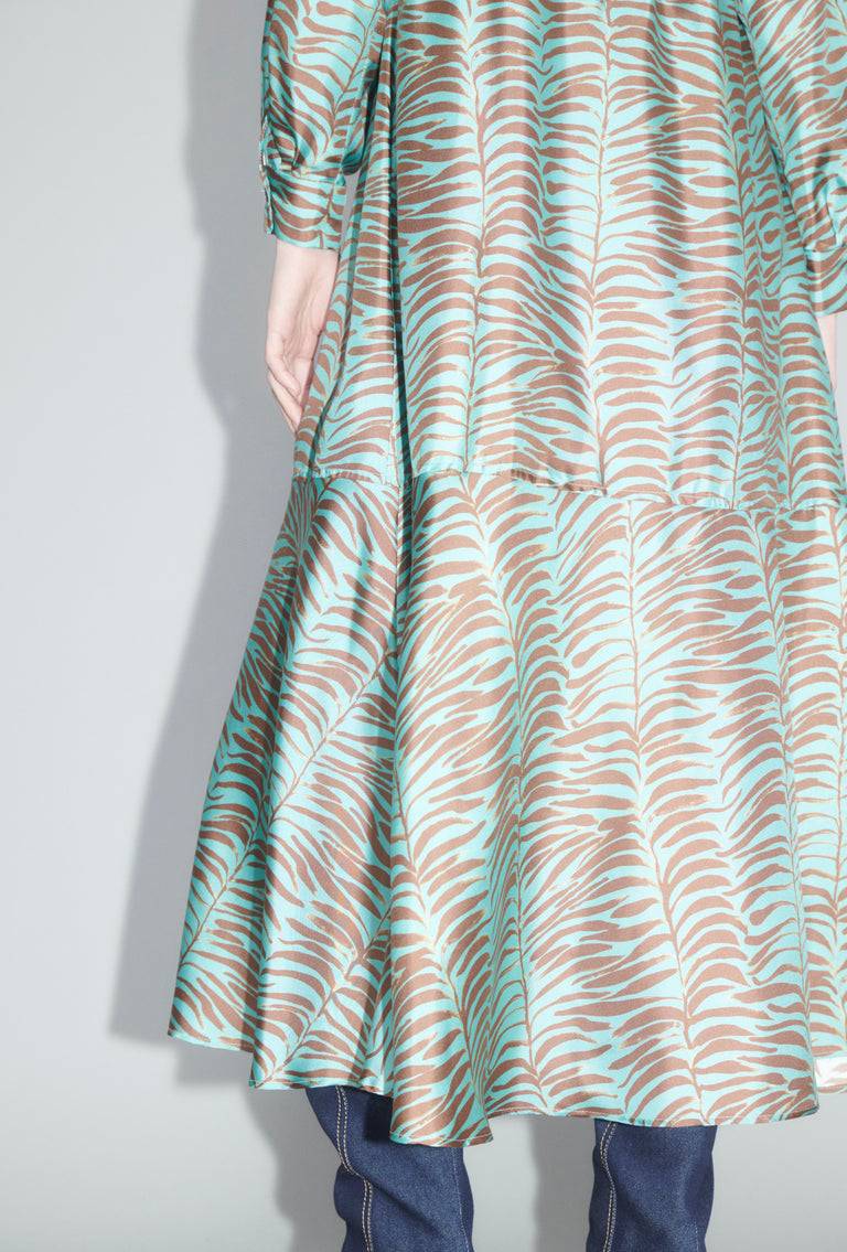 Odeeh Op-Art Tree Kleid, Shellac Nur für heute
