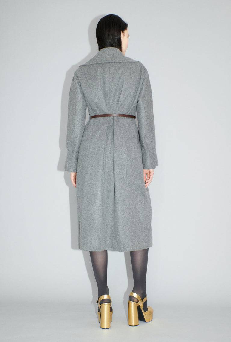 Odeeh Original Light Loden Mantel, Flannel Grey 50% Rabatt mit kostenlosem Versand
