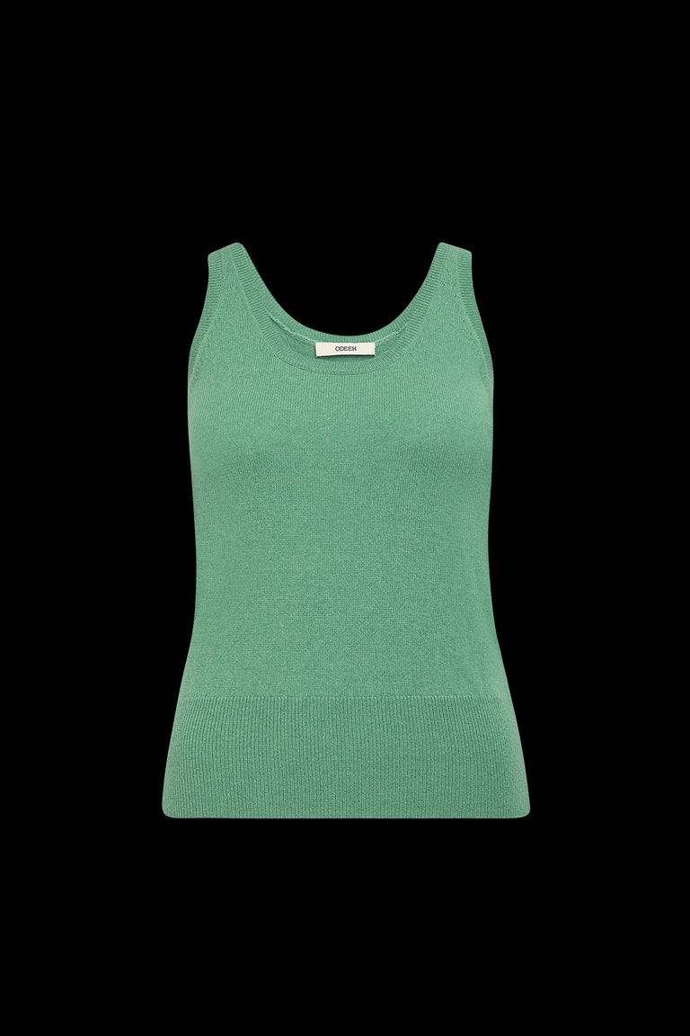 Odeeh Light Cashmere Top, Mermaid Green Online
