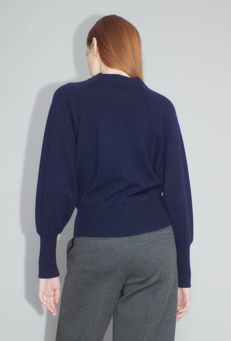 Odeeh Light Cashmere Pullover, Midnight Auslauf