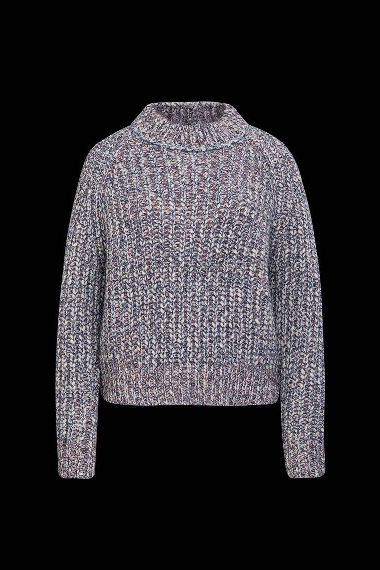 Odeeh Marbled Alpaca Wool Pullover, Light Mauve Schlussverkauf