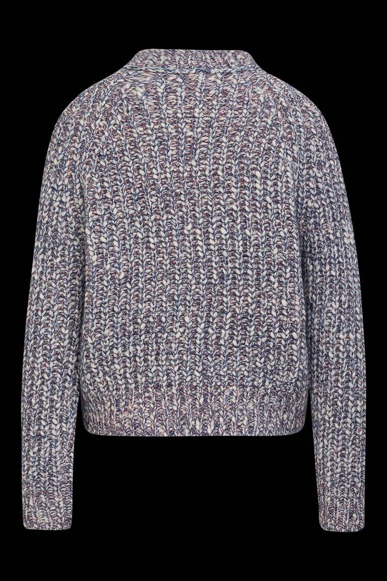 Odeeh Marbled Alpaca Wool Pullover, Light Mauve Schlussverkauf