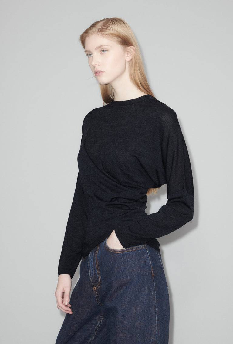 Odeeh Merino Extrafine Pullover, Jet Black Blitzverkäufe