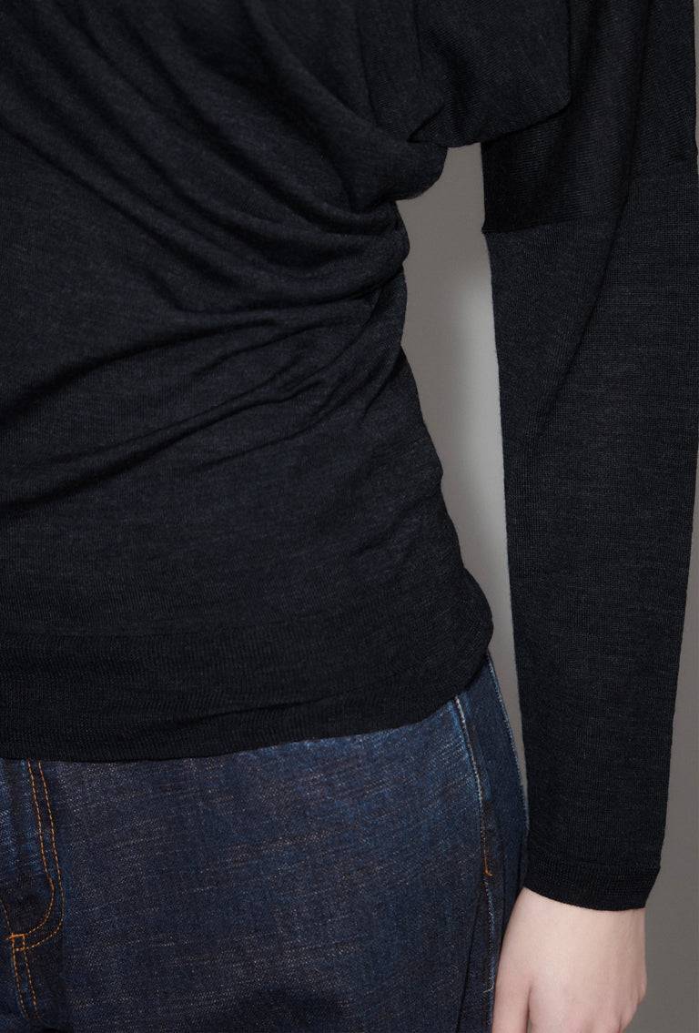 Odeeh Merino Extrafine Pullover, Jet Black Blitzverkäufe