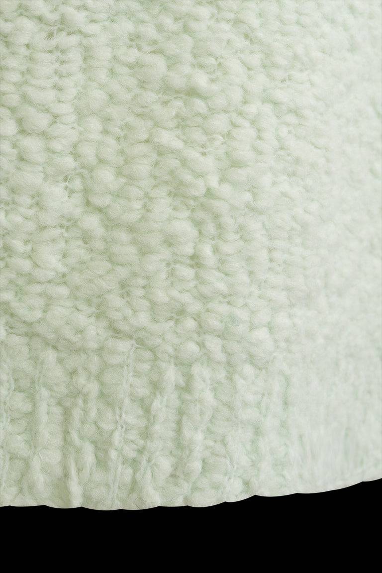 Odeeh Fluffy Wick-Yarn Pullover, Ice Green Sonderangebot