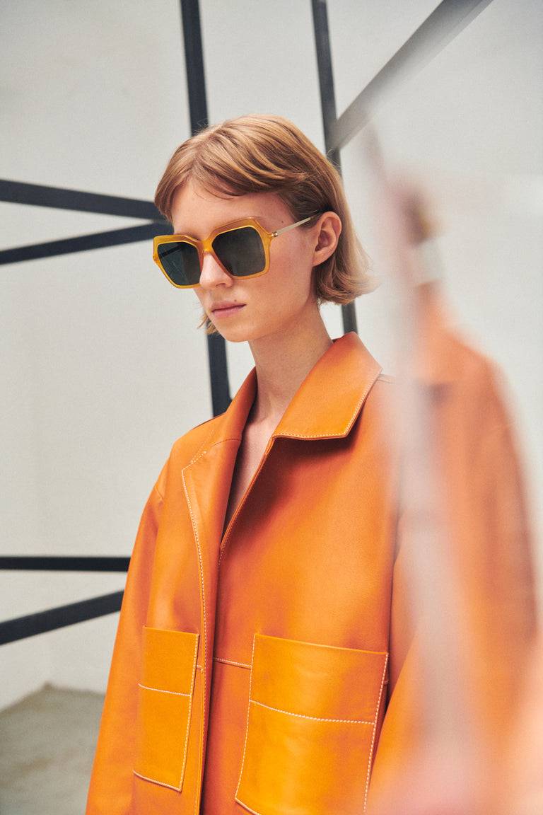 Odeeh NEUBAU Phaedra Sonnenbrille, Honey/Gold Versandkostenfrei