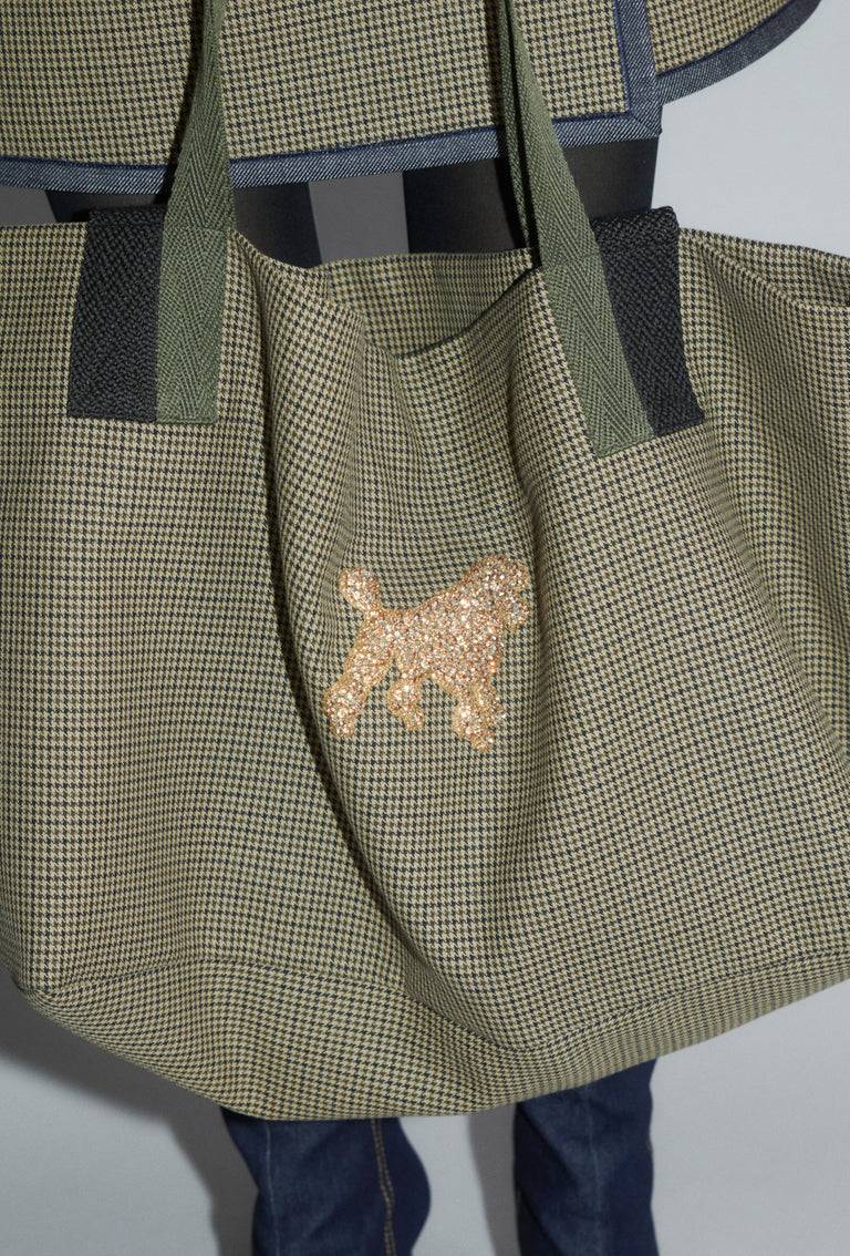 Odeeh Bounded Denim Tasche, Khaki Muttertagsangebot
