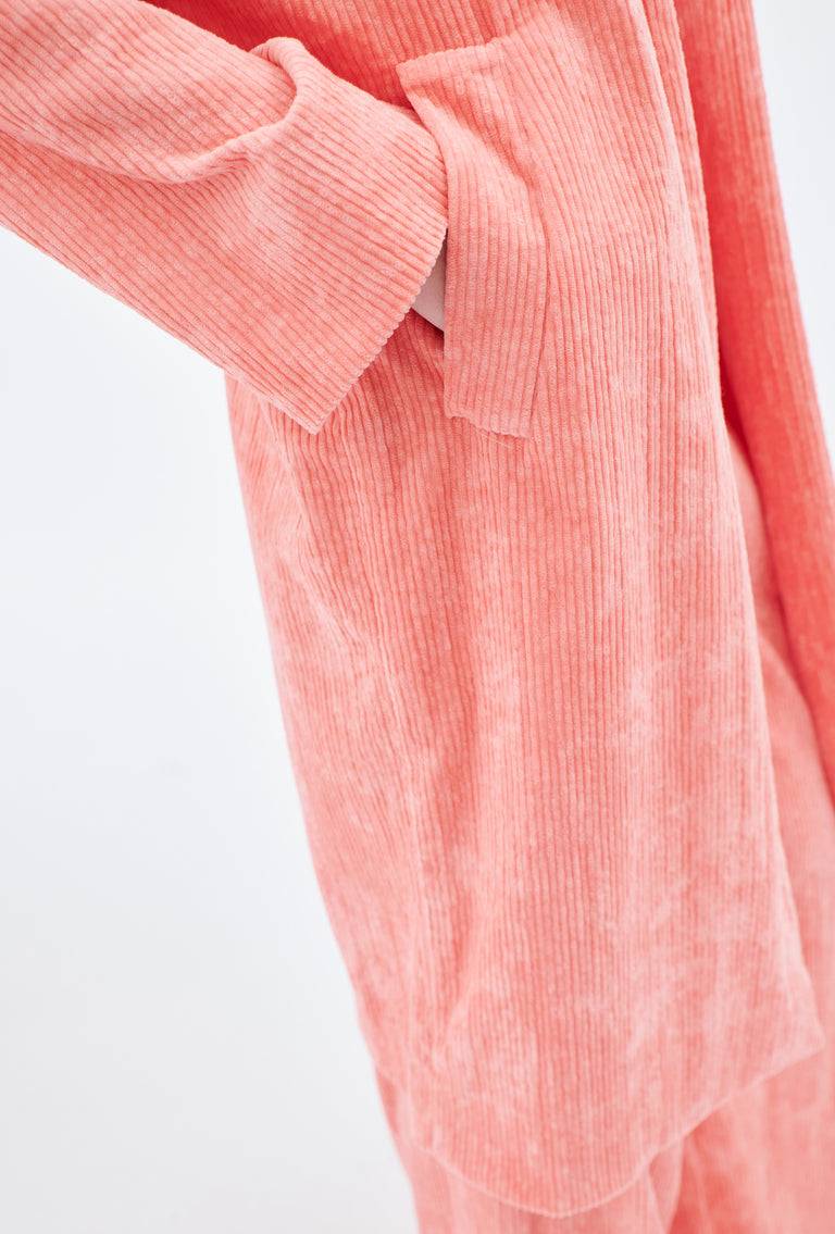 Odeeh Washed Corduroy Mantel, Flamingo Wochenangebot
