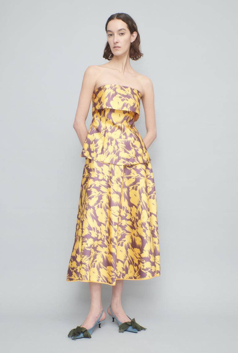 Odeeh Blurred Bouquets Duchesse Top, Sun Discount Store für neue Produkte