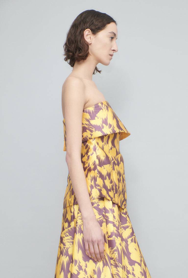 Odeeh Blurred Bouquets Duchesse Top, Sun Discount Store für neue Produkte