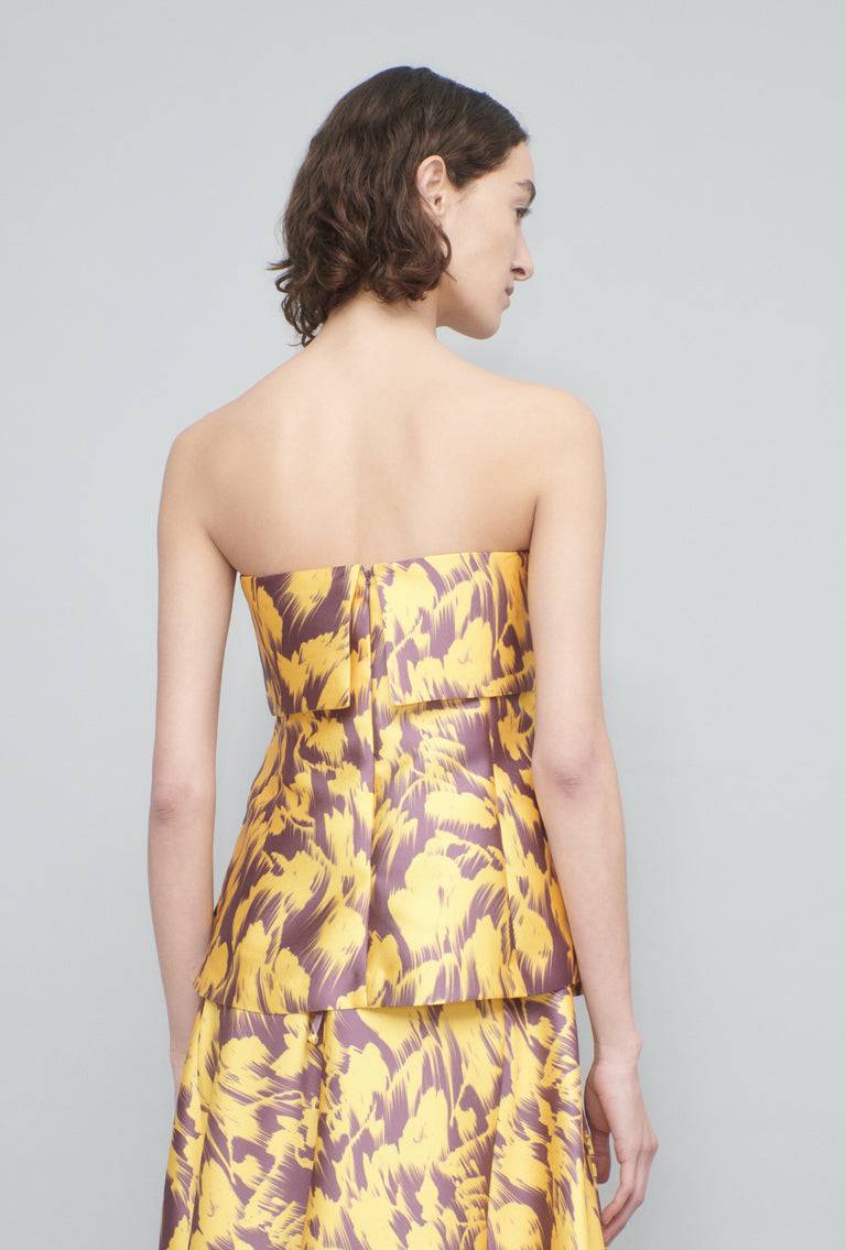Odeeh Blurred Bouquets Duchesse Top, Sun Discount Store für neue Produkte