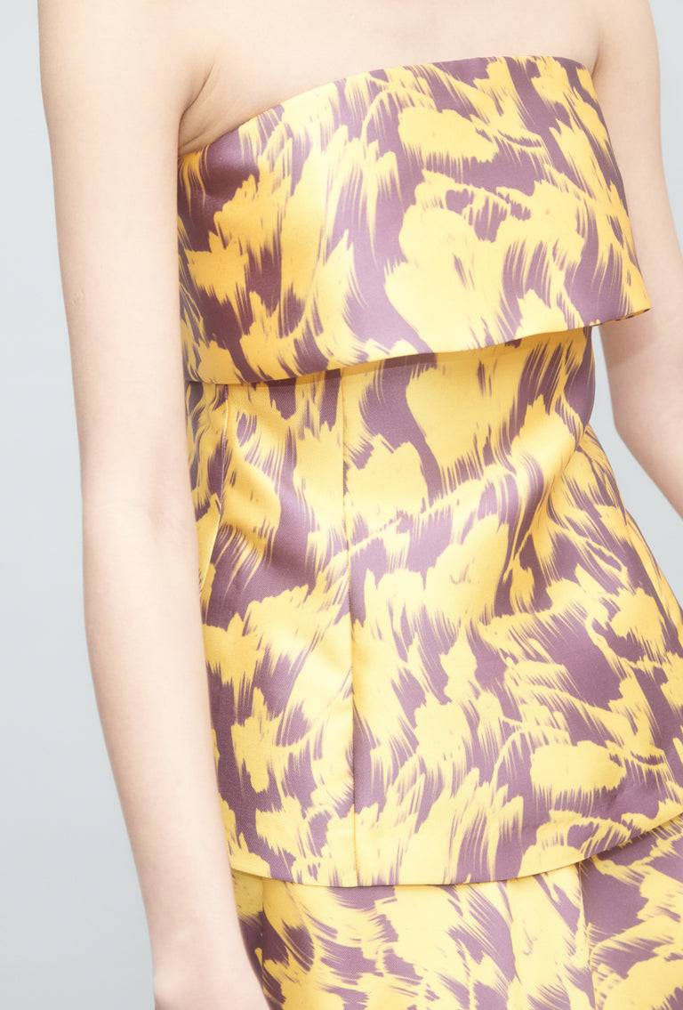 Odeeh Blurred Bouquets Duchesse Top, Sun Discount Store für neue Produkte