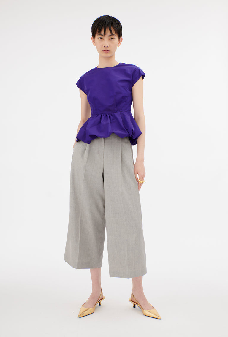 Odeeh Gros Grain Top, Violet Black Friday Preise