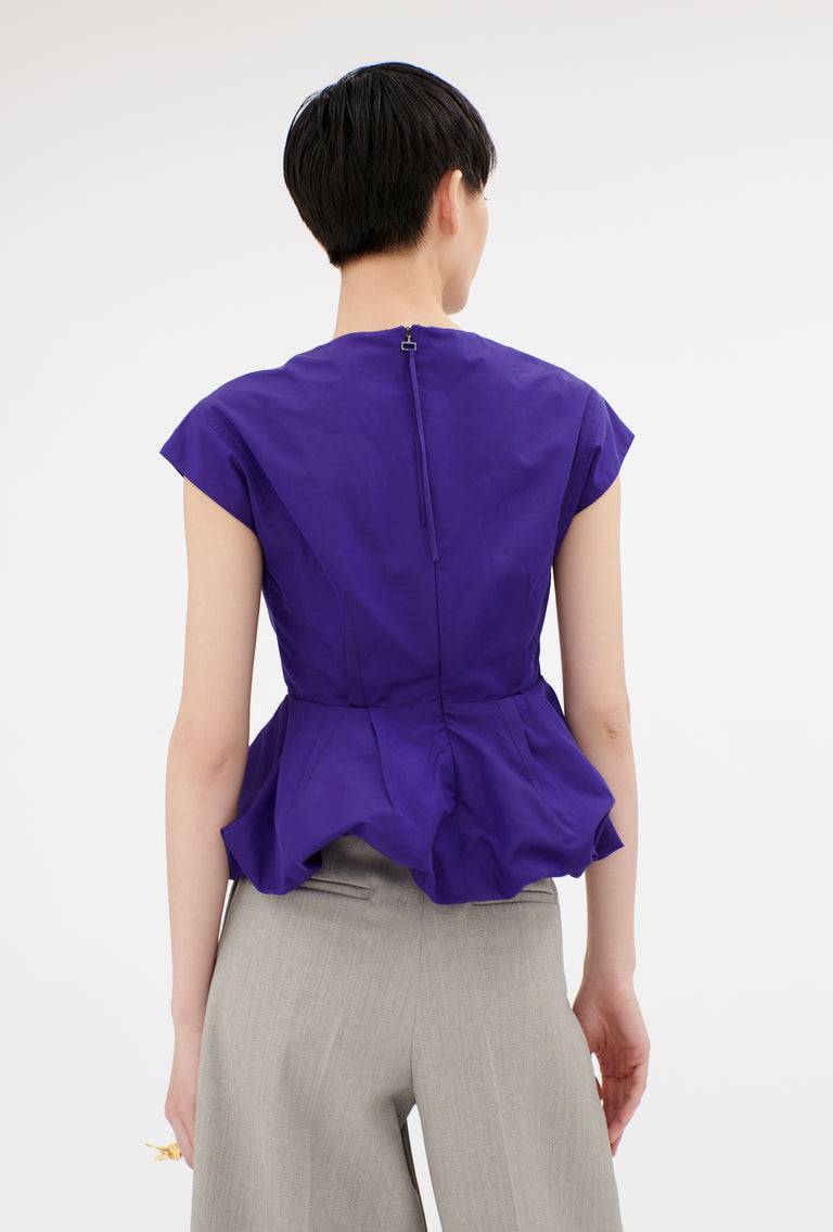 Odeeh Gros Grain Top, Violet Black Friday Preise