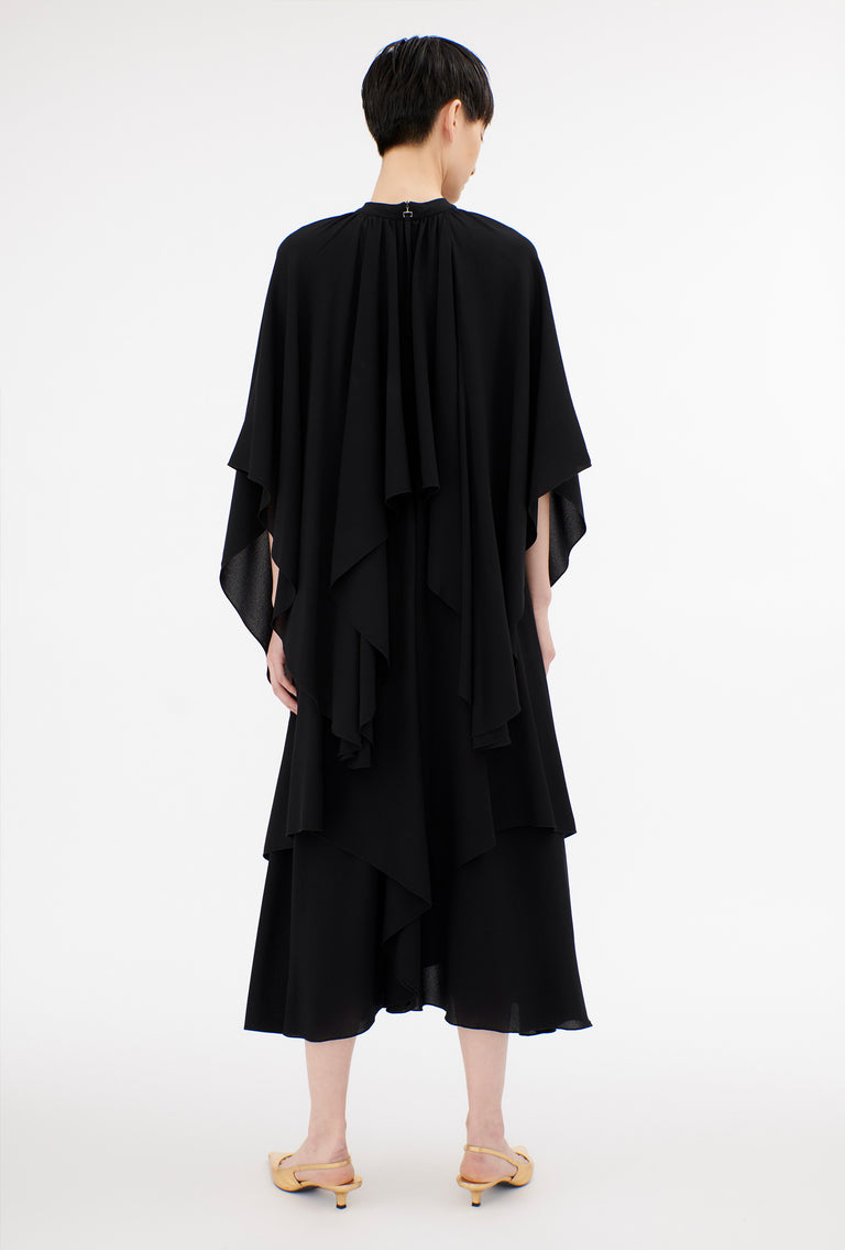 Odeeh Sablé Kleid, Jet Black Auslauf