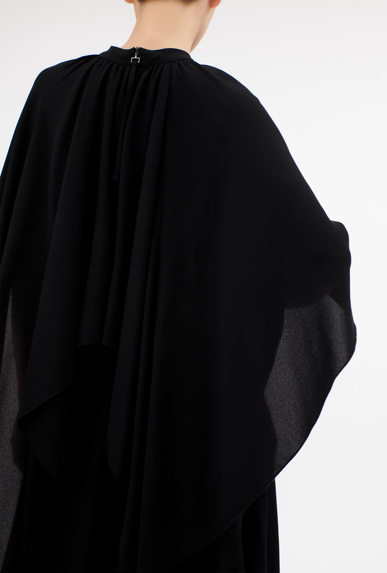 Odeeh Sablé Kleid, Jet Black Auslauf